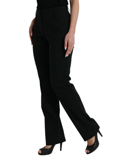 Dolce & Gabbana Elegant Tapered Wool Trousers