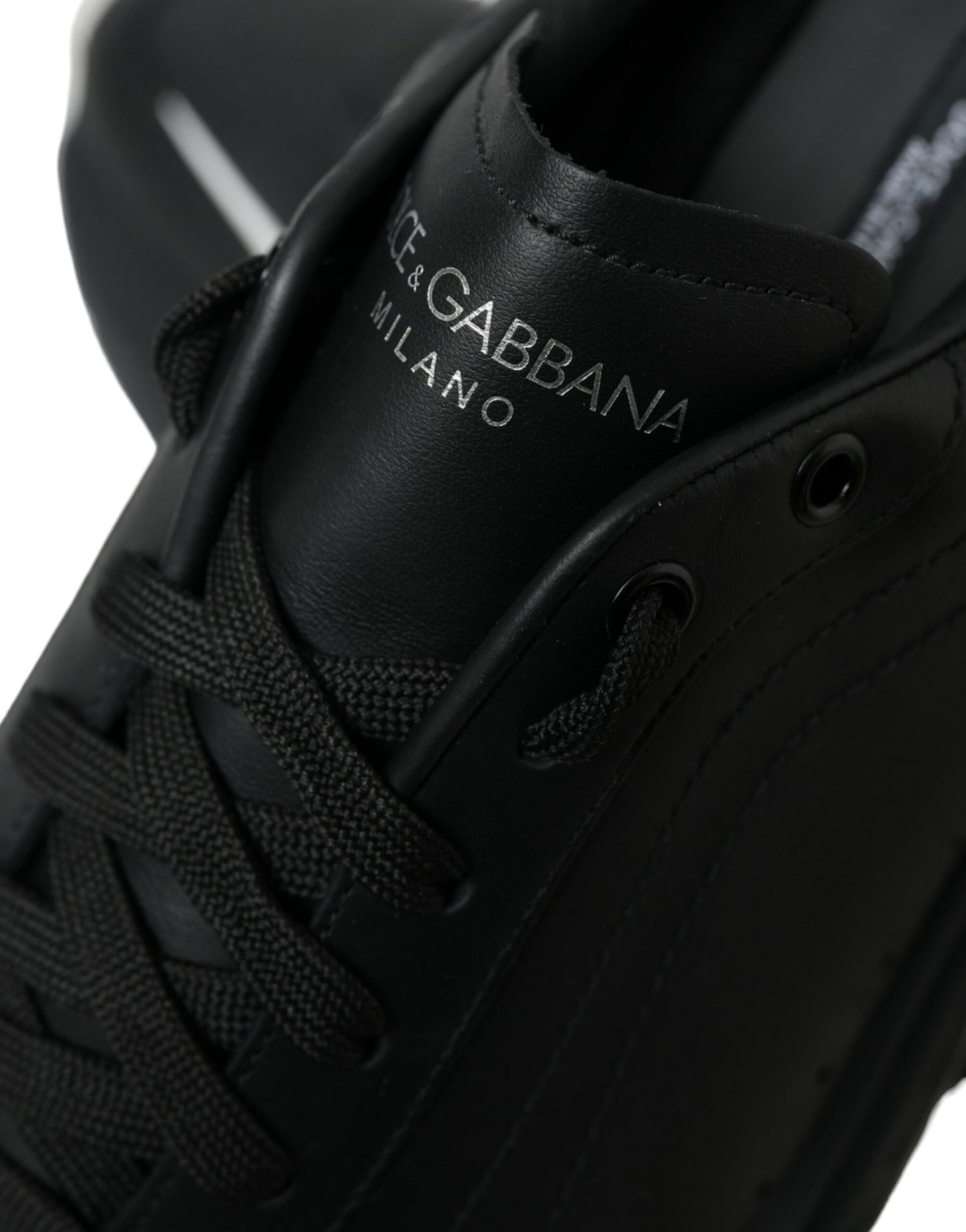 Dolce & Gabbana Elevated Daymaster Black Platform Sneakers