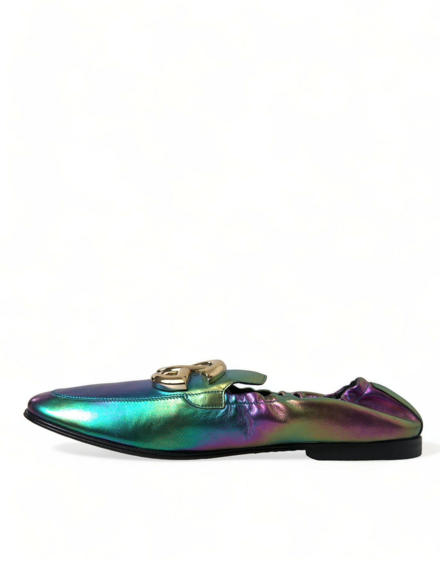 Dolce & Gabbana Elegant Iridescent Loafers for Gents