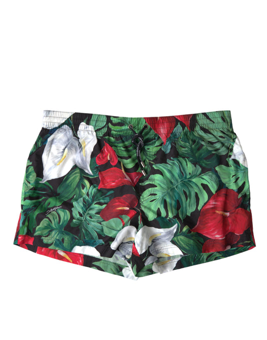 Dolce & Gabbana Tropical Elegance Men's Swim Trunks