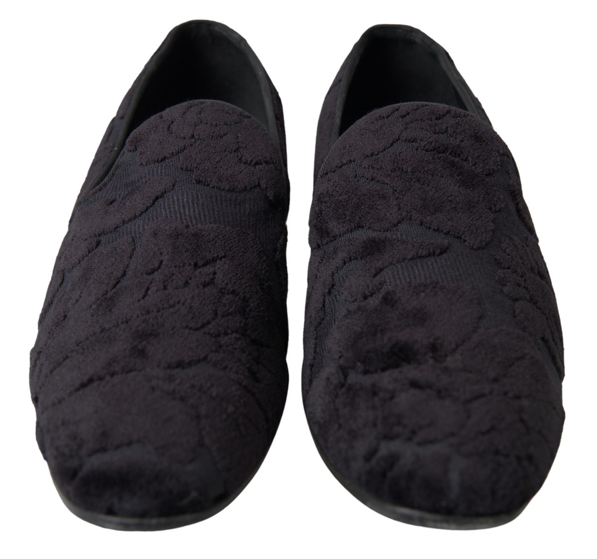 Dolce & Gabbana Exquisite Black Vintage Loafers for Men