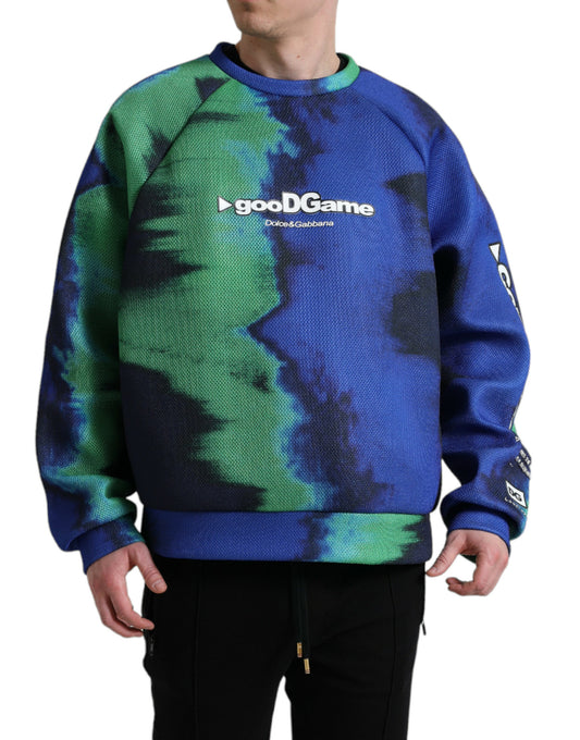 Dolce &amp; Gabbana Pullover mit mehrfarbigem Logo und Rundhalsausschnitt