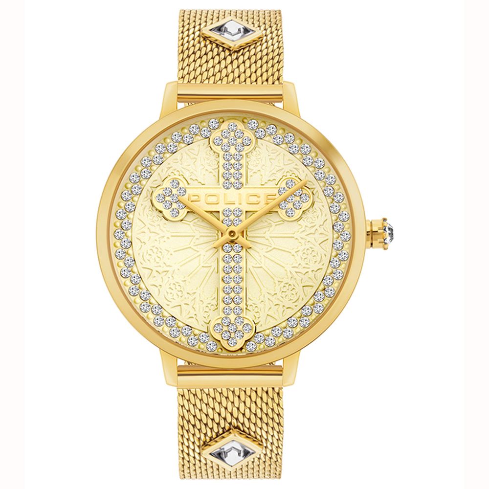 Police Gold Women Watch