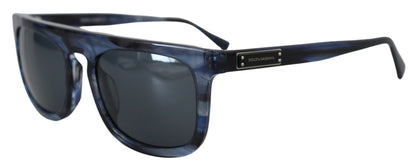 Dolce &amp; Gabbana Blue DG4288 Vollrand-Sonnenbrille aus Acetat