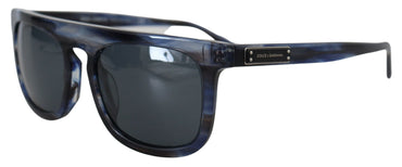 Dolce &amp; Gabbana Blaue DG4288F Acetat-Vollrand-Sonnenbrille