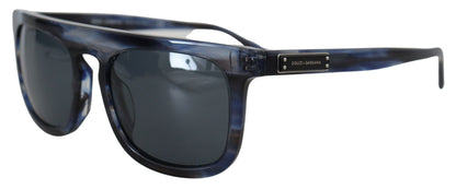 Dolce &amp; Gabbana Blaue DG4288F Acetat-Vollrand-Sonnenbrille