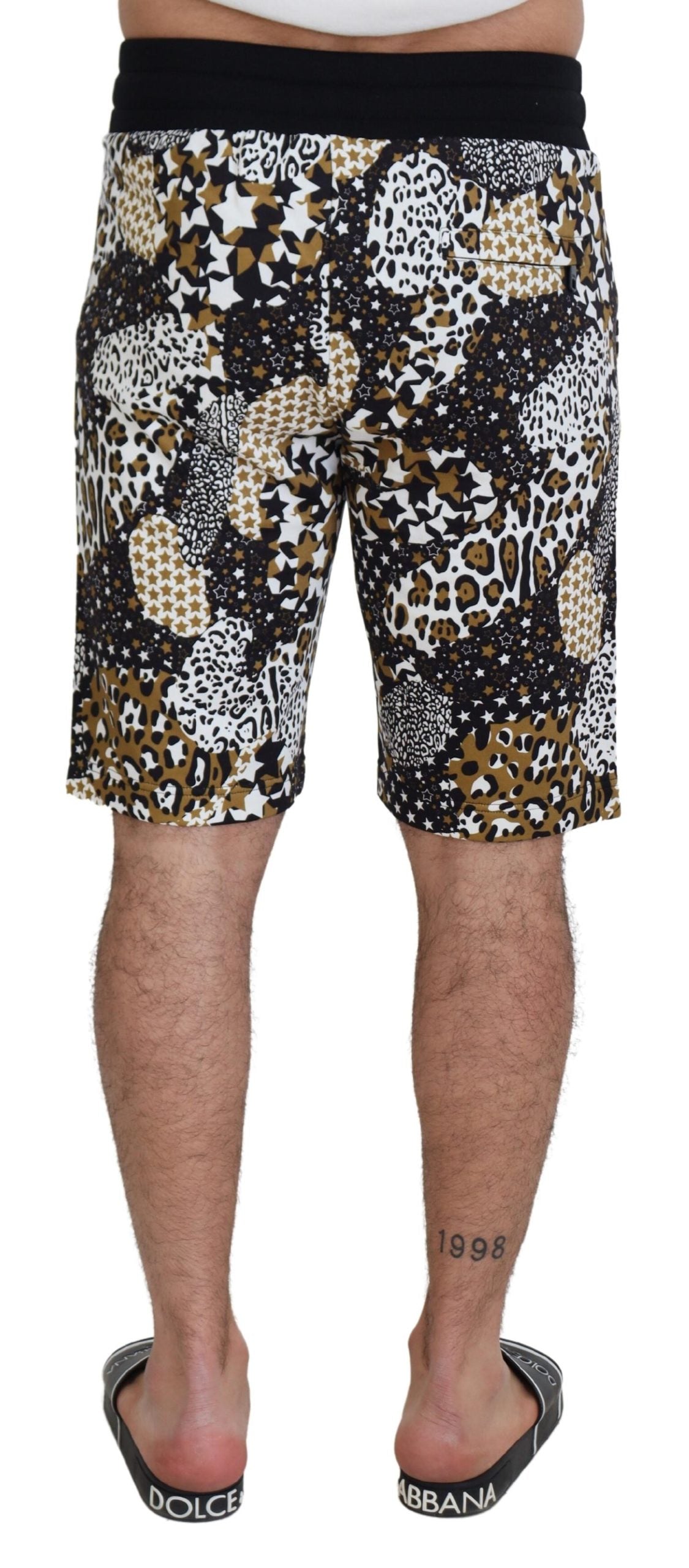 Mehrfarbige Bermudashorts aus Baumwolle von Dolce &amp; Gabbana