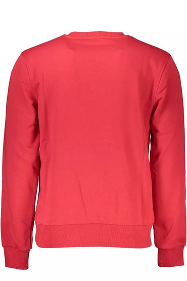 Cavalli Class Elegant Pink Round Neck Sweater