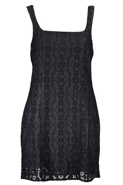 Desigual Elegant Sleeveless Square-Neck Mini Dress