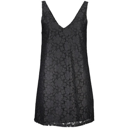 Desigual Black Viscose Dress