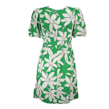 Desigual Elegant Short Sleeve Patterned Dress