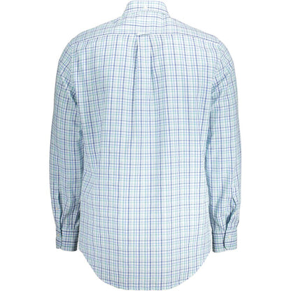 Gant Elegant Light Blue Long Sleeve Button-Down Shirt