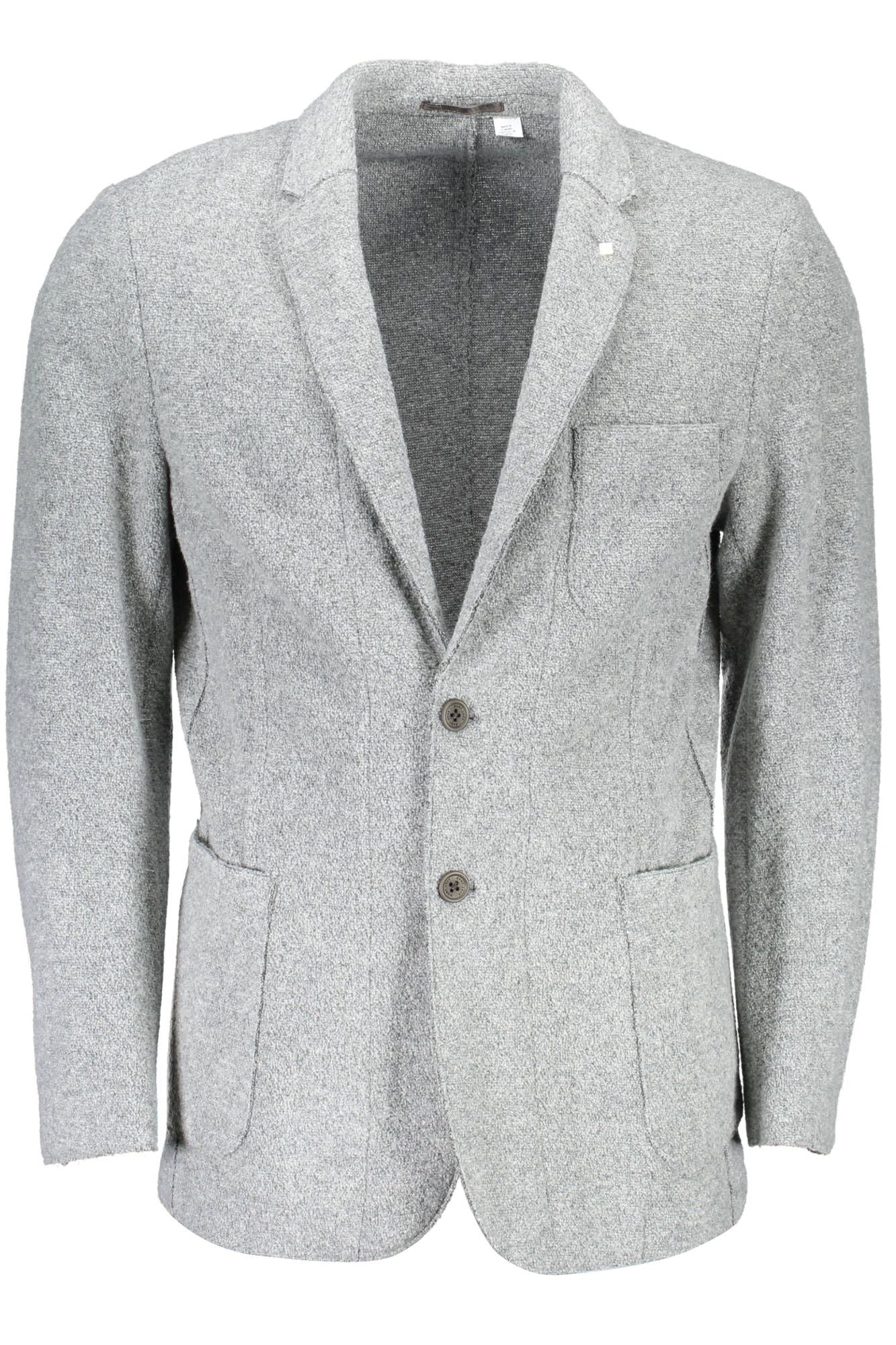 Gant Elegant Gray Long Sleeve Classic Jacket