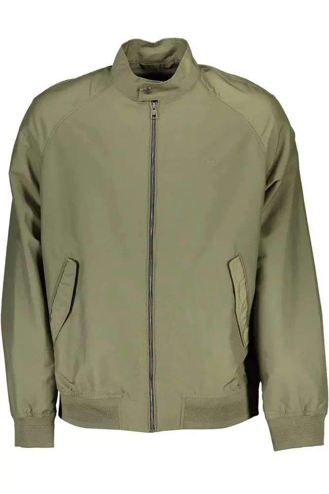 Gant Elegant Green Sports Jacket with Long Sleeves