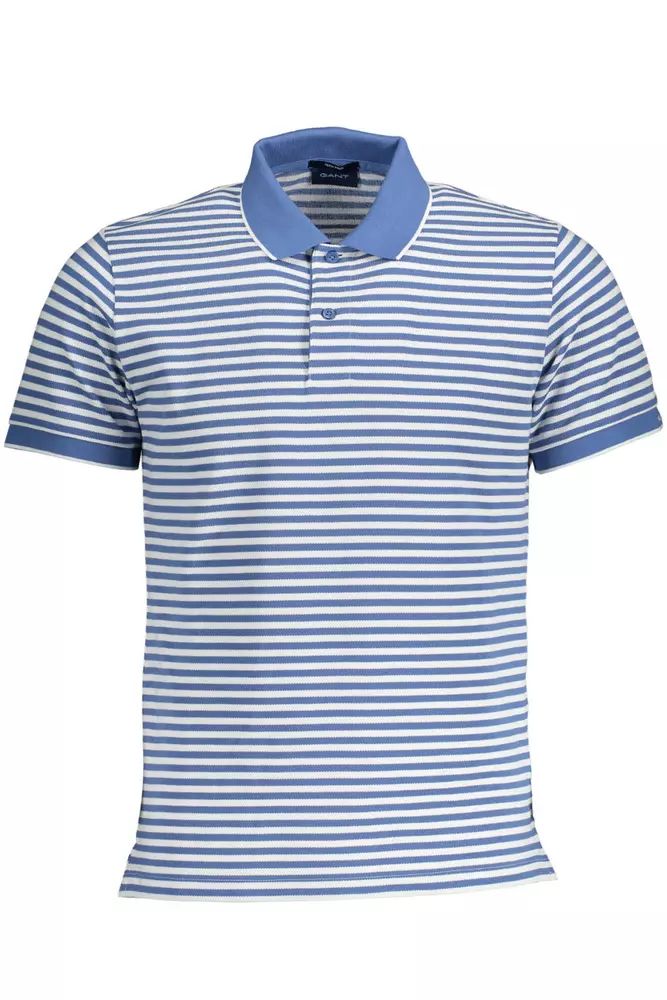 Gant Elegant Blue Short-Sleeved Polo