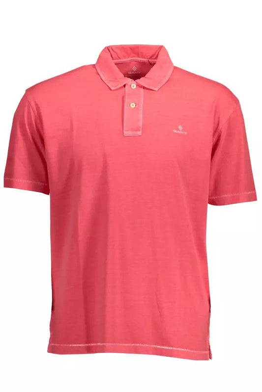 Gant Elegant Pink Cotton Polo Shirt