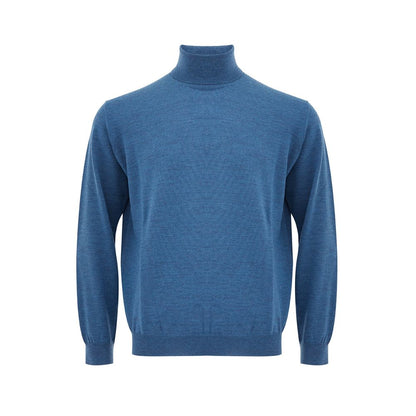 FERRANTE Turquoise Woolen Luxury Sweater