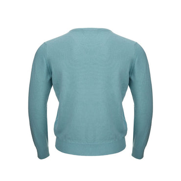 Gran Sasso Turquoise Cashmere Sweater Elegance