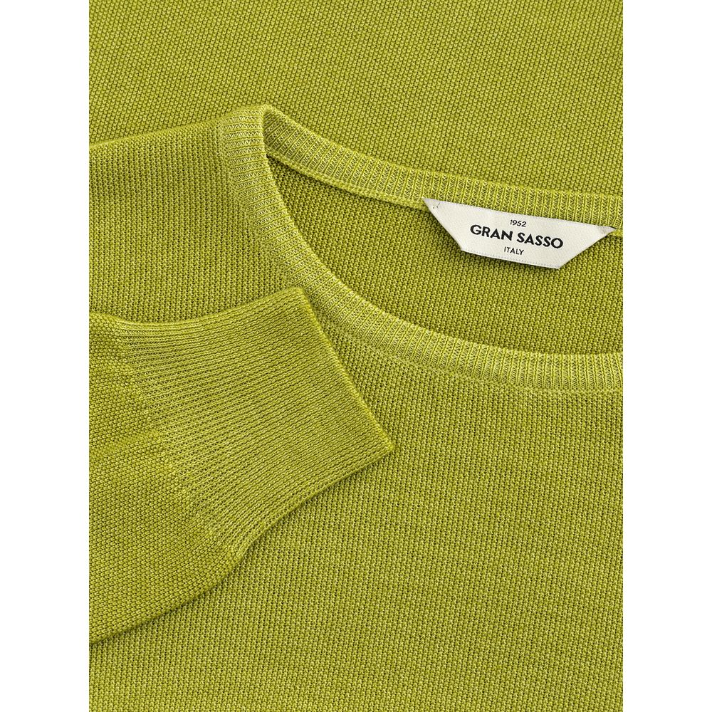 Gran Sasso Green Wool Sweater