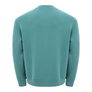 Armani Exchange Sleek Green Modal Crewneck Sweater