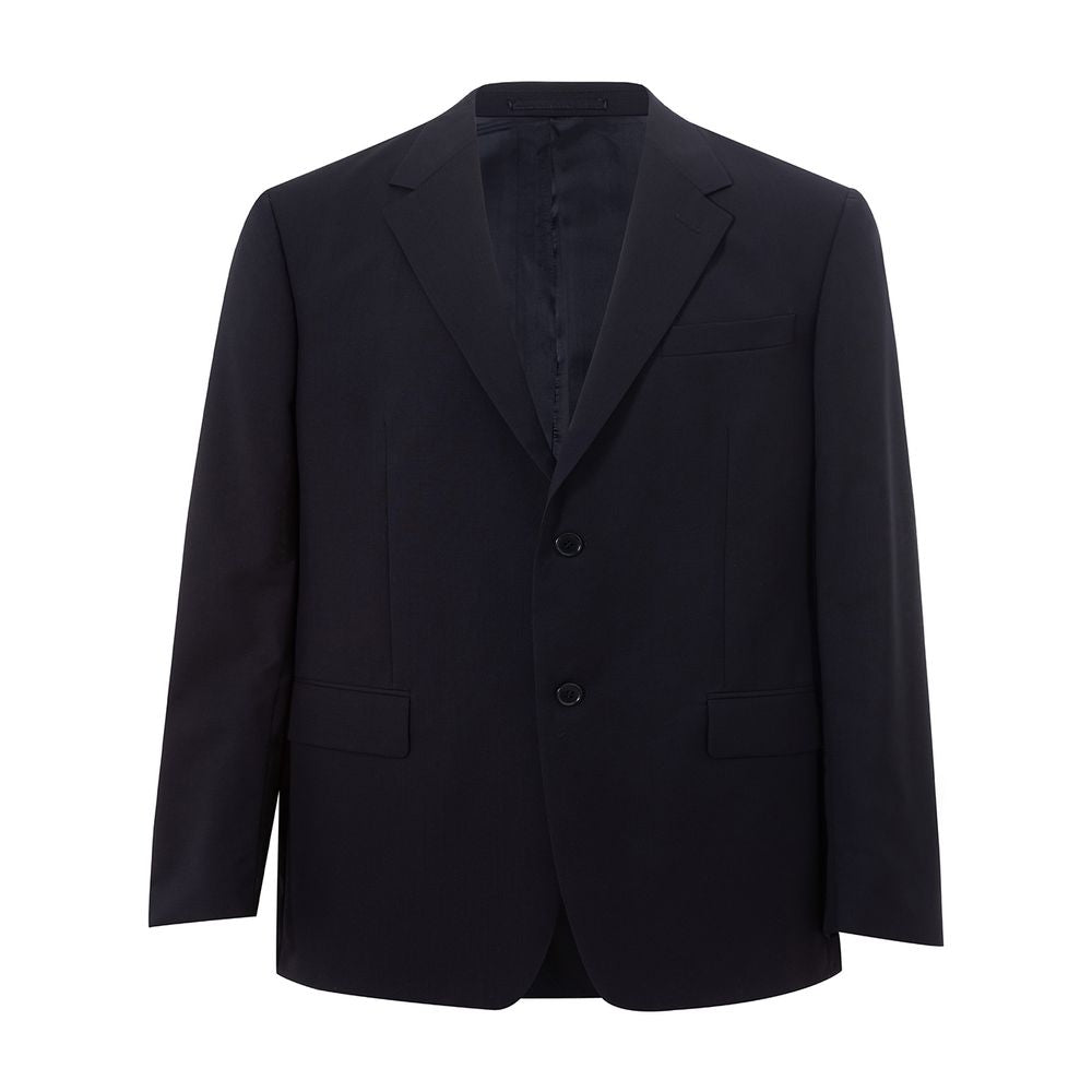 Prada Elegant Wool Blue Men's Jacket