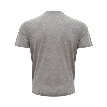 Gran Sasso Refined Cotton Tee in Gray