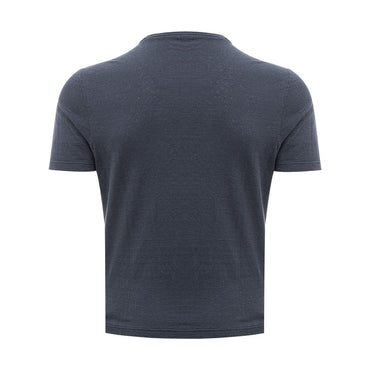 Gran Sasso Elegant Gray Cotton T-Shirt