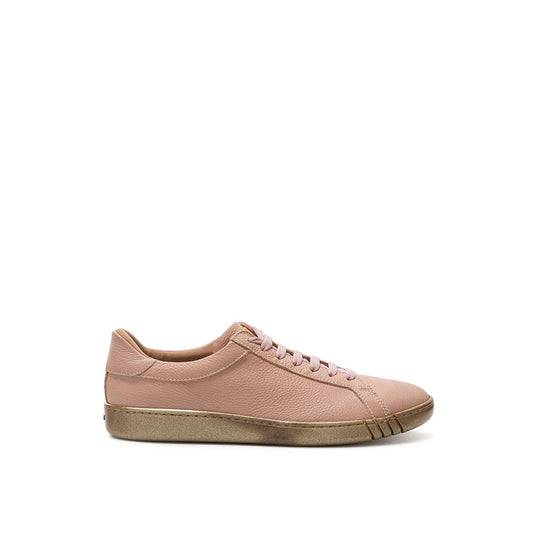 Bally Pink Leather Sneaker