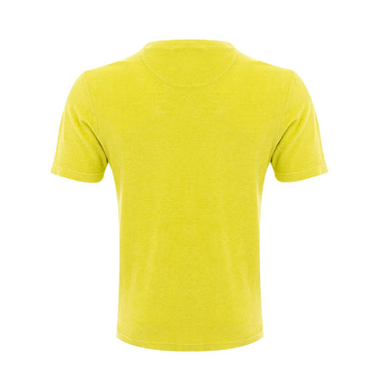 Gran Sasso Sunshine Yellow Cotton Tee for Men