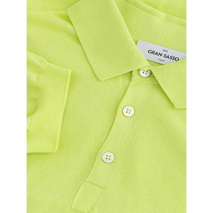 Gran Sasso Sunny Elegance Italian Cotton Polo Shirt