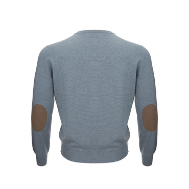 Gran Sasso Elegant Cashmere Sweater in Chic Gray