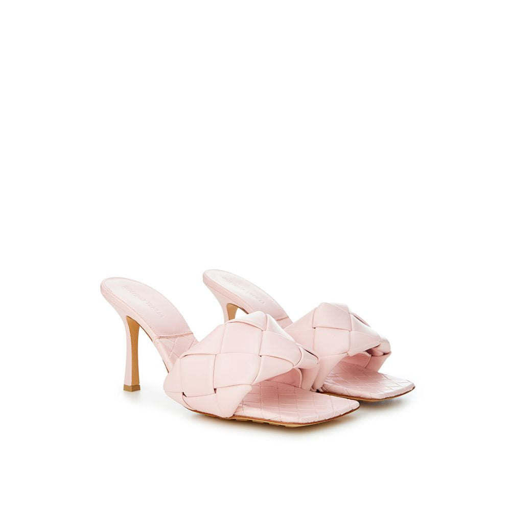 Bottega Veneta Chic Pink Leather Sandals