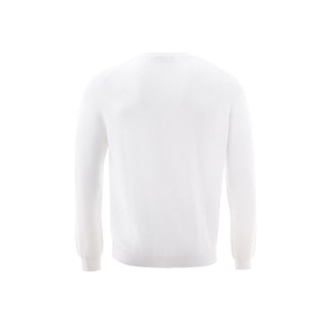 Gran Sasso Elegant Italian White Cotton T-Shirt