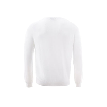 Gran Sasso Elegant Italian White Cotton T-Shirt