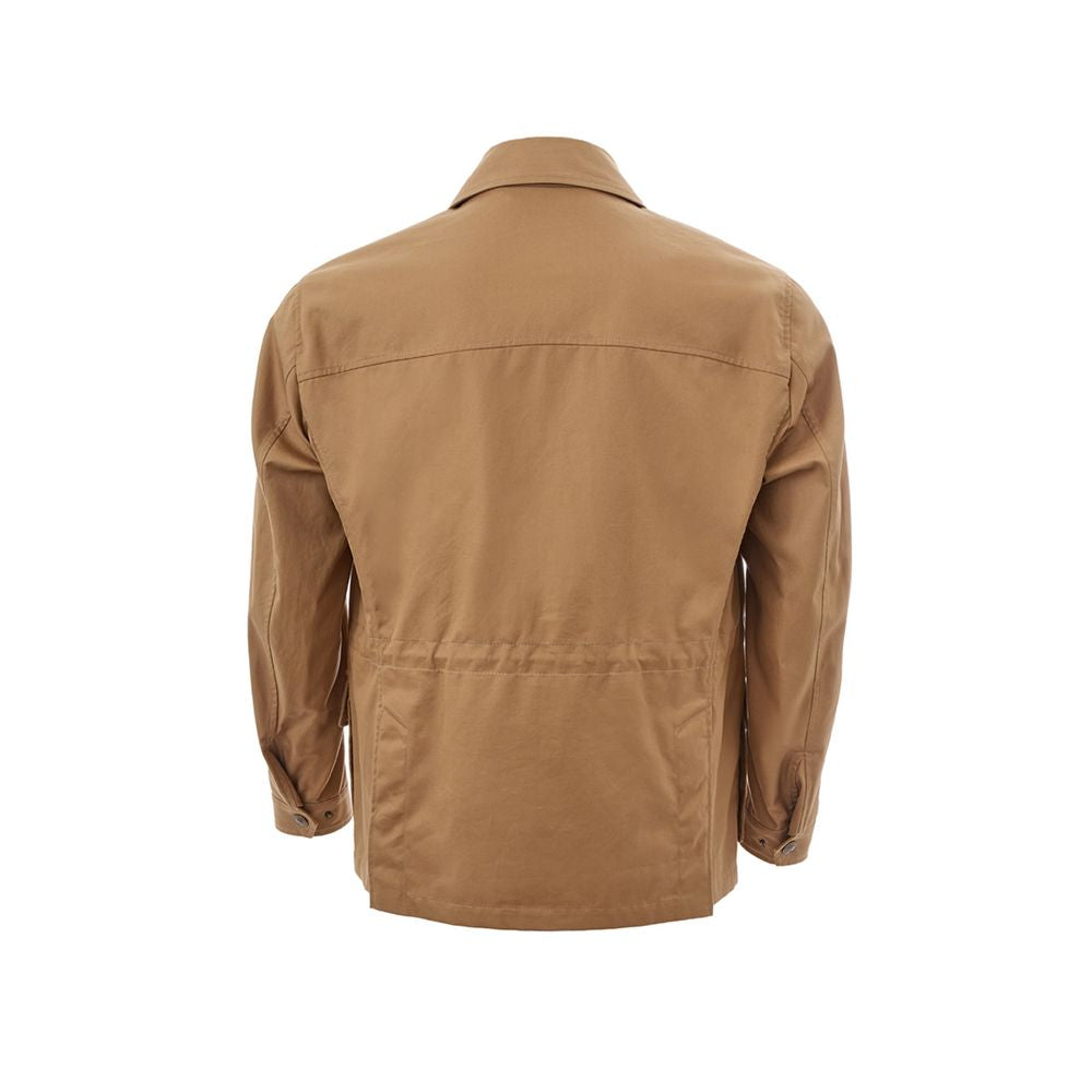 Sealup Elegant Cotton Brown Jacket for Men