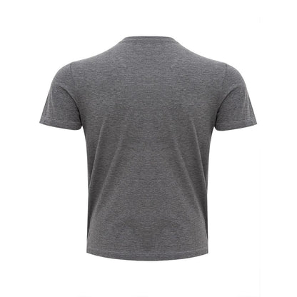 Gran Sasso Elegant Gray Cotton T-Shirt for Men