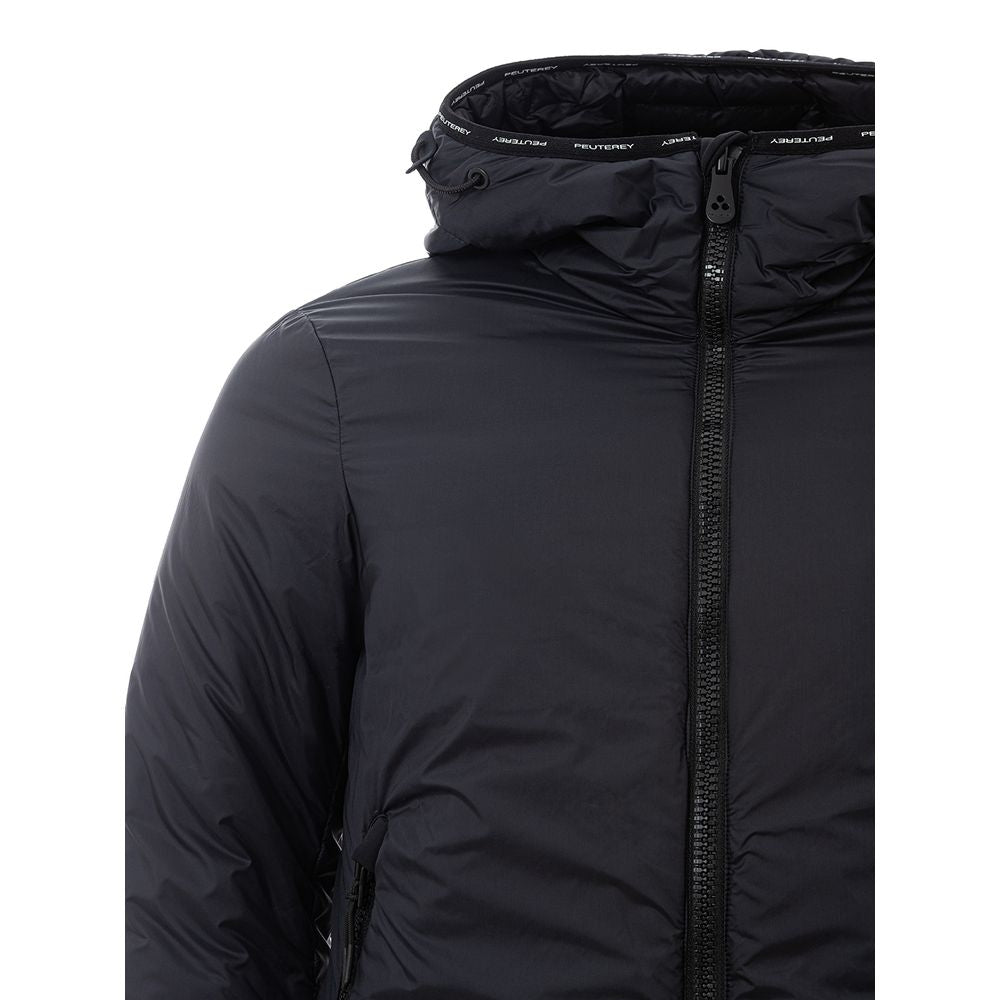 Peuterey Chic Black Polyamide Jacket for Men