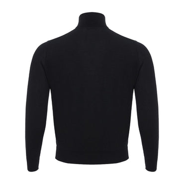 Colombo Italian Cashmere Luxury Black Sweater