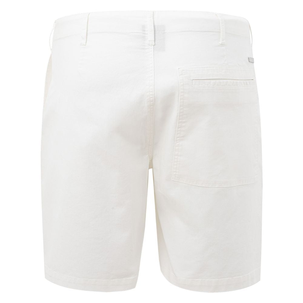 Armani Exchange Elegant White Cotton Shorts for Men