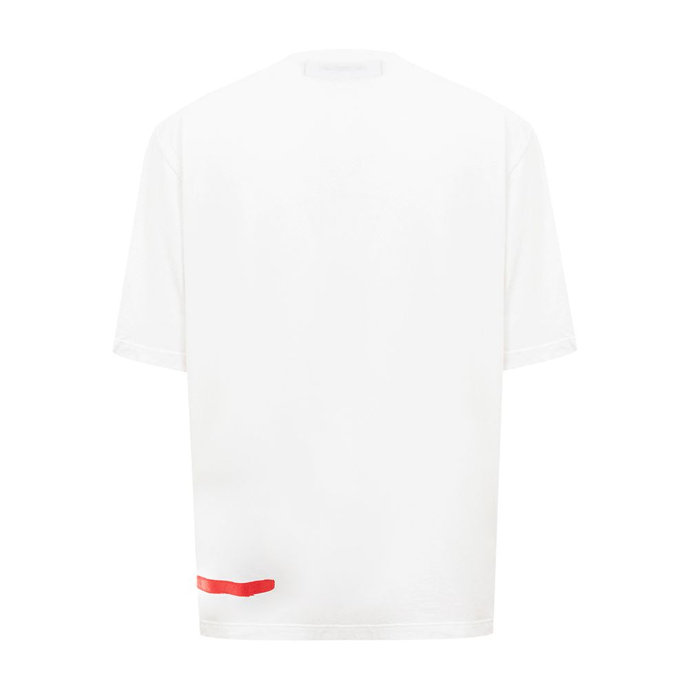 Dsquared² White Cotton T-Shirt