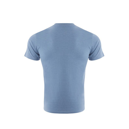 Kenzo Elegant Light Blue Cotton T-Shirt