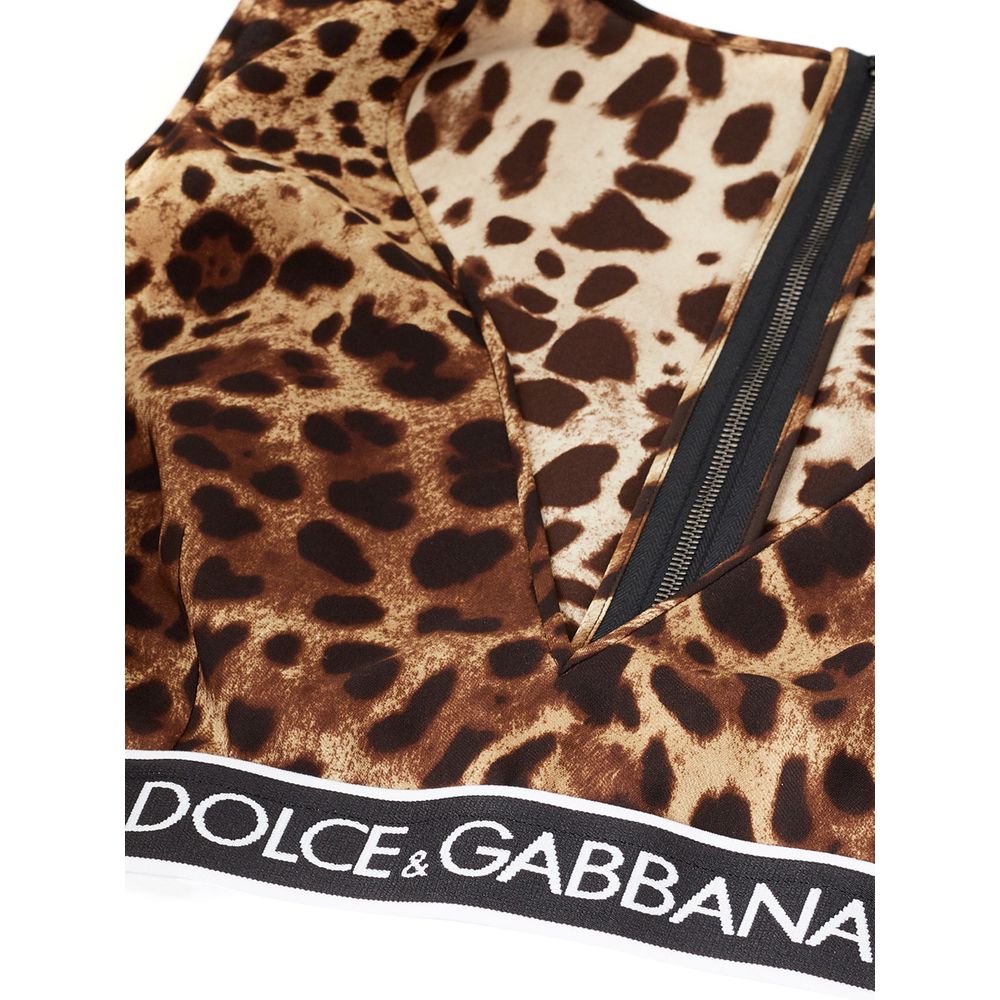 Dolce & Gabbana Silk Multicolor Tapestry Top