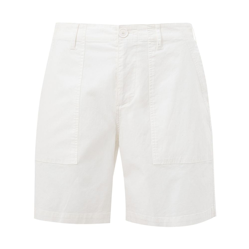 Armani Exchange Elegant White Cotton Shorts for Men