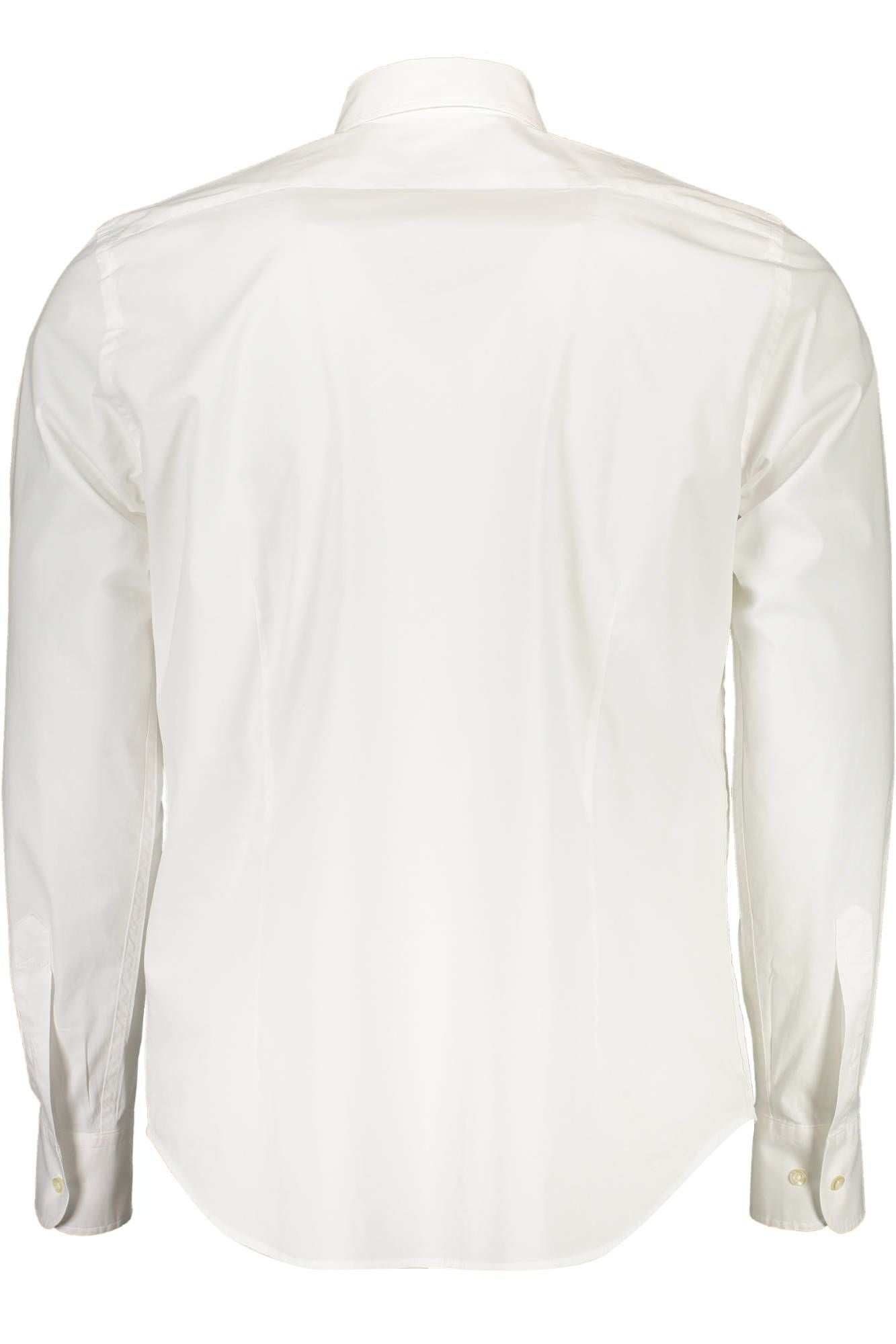 La Martina Elegant White Long-Sleeved Shirt for Men