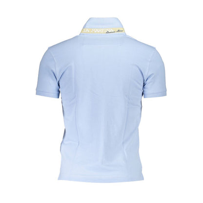 La Martina Light Blue Cotton Polo Shirt