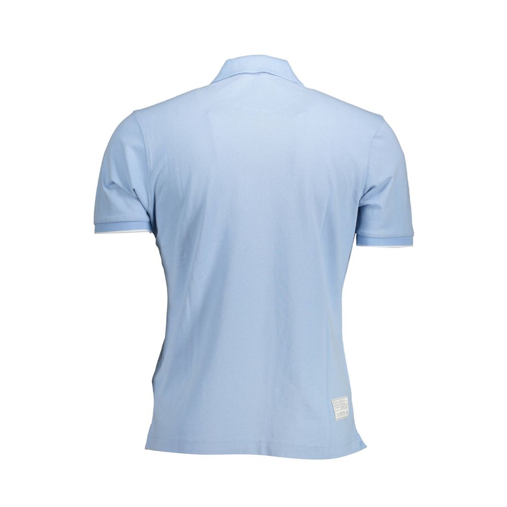 La Martina Elegant Short Sleeve Polo - Light Blue