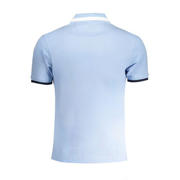 La Martina Light Blue Cotton Polo Shirt