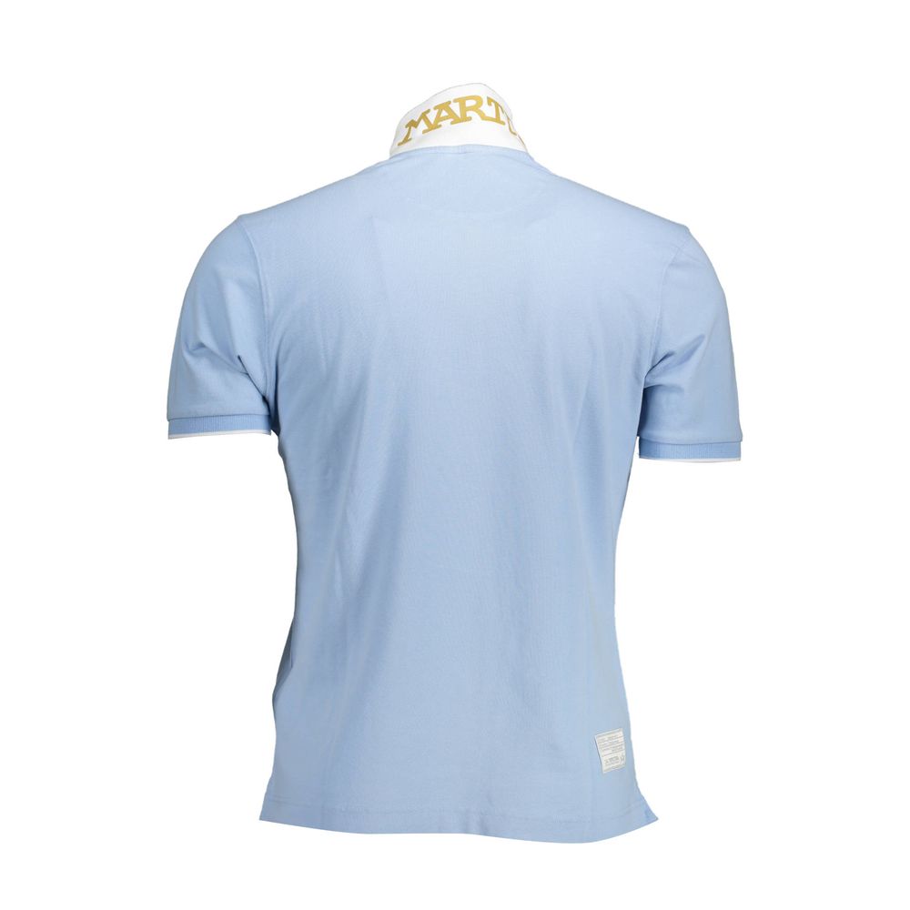 La Martina Elegant Short Sleeve Polo - Light Blue