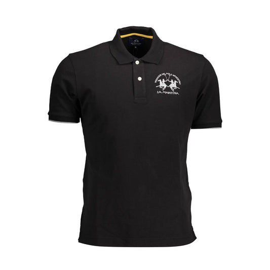 La Martina Chic Contrast Details Polo Shirt