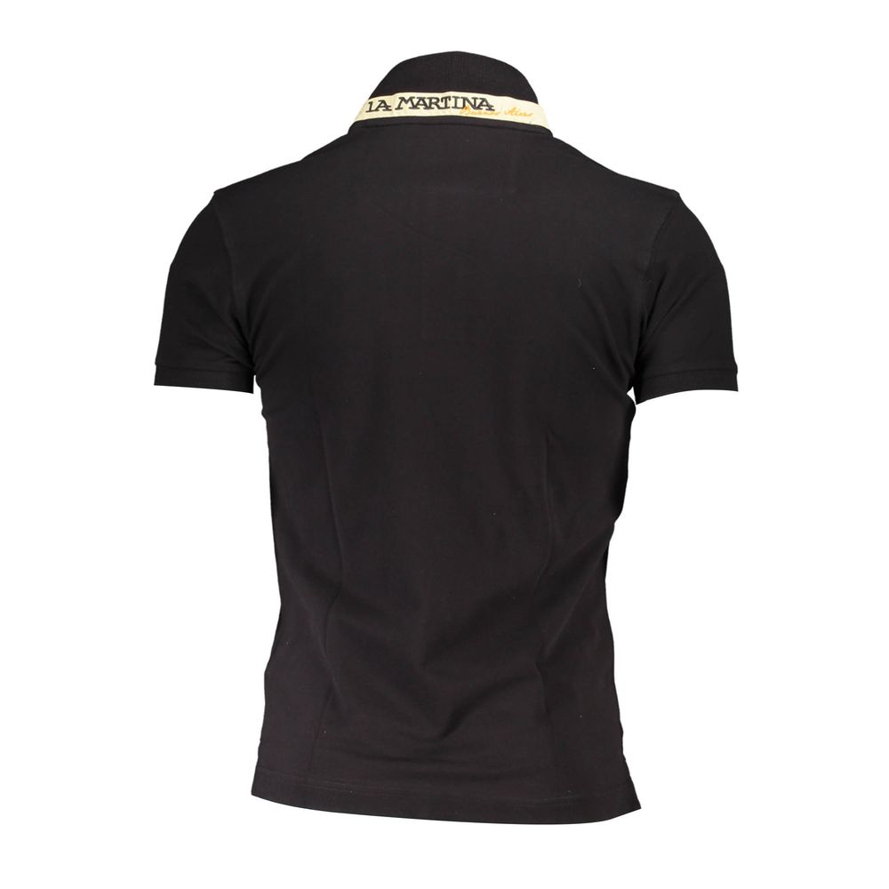 La Martina Slim Fit Contrast Detail Polo